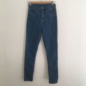 BDG Denim Twig Super High Rise Skinny Jeans